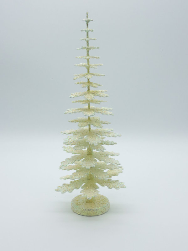 Tannenbaum in creme mit 30 cm