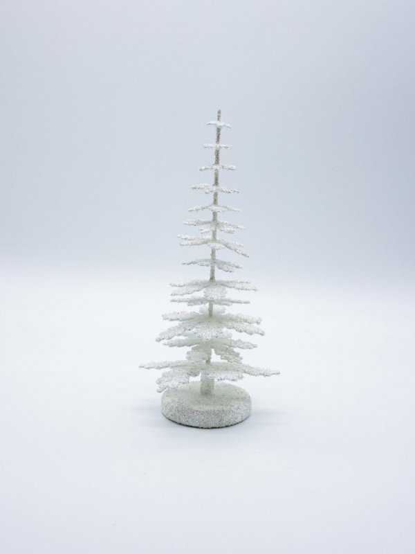 Tannenbaum in weiß mit 20 cm