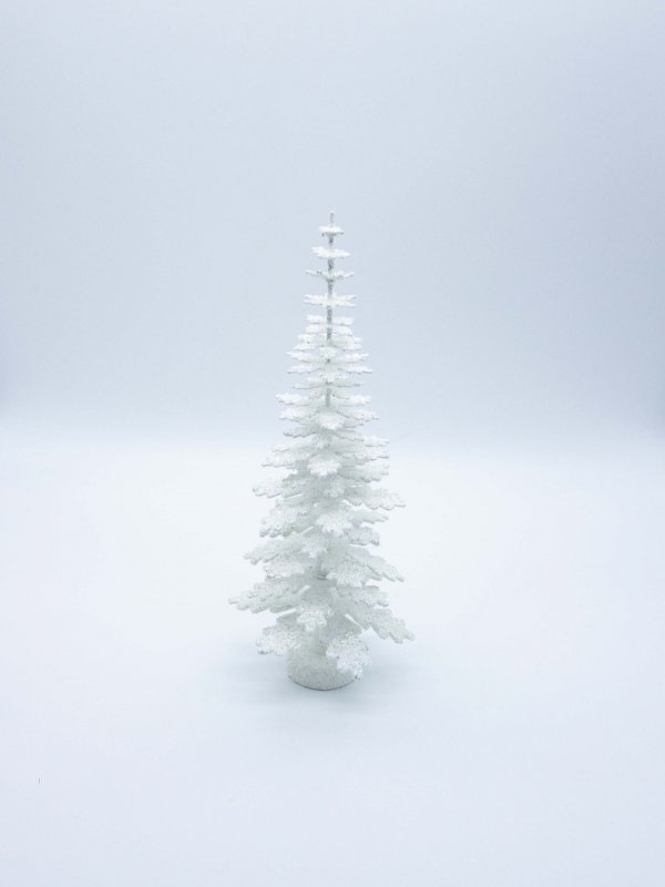 Tannenbaum in weiß mit 30 cm