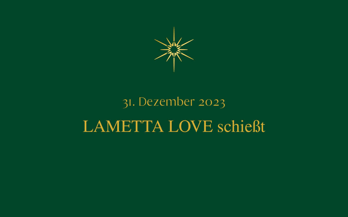 Grafik mit Text für einen Blogeintrag, auf der steht, dass LAMETTA LOVE schließt