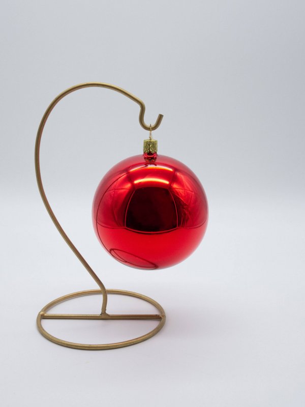 Christbaumschmuck Weihnachtskugeln rote Glas Ornamente Handarbeit zur Auswahl 